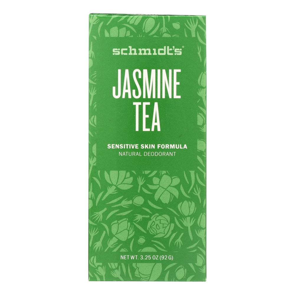 Schmidt's Natural Deodorant Stick - Jasmine Tea - 3.25 OZ