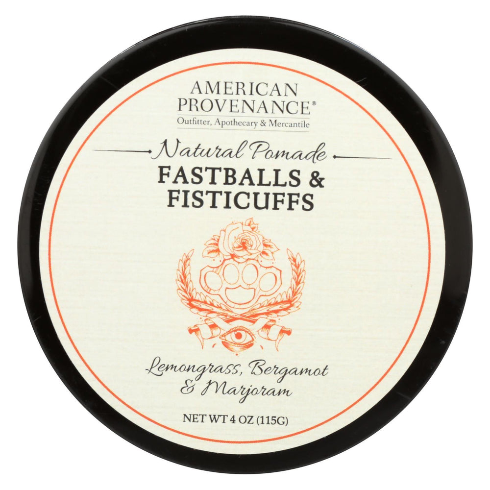 American Provenance - Hair Pomade - Fastballs and Fistcuffs - 4 oz.