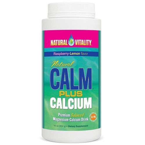 Natural Vitality Calm Plus Calcium Raspberry Lemon  (1x16 OZ)